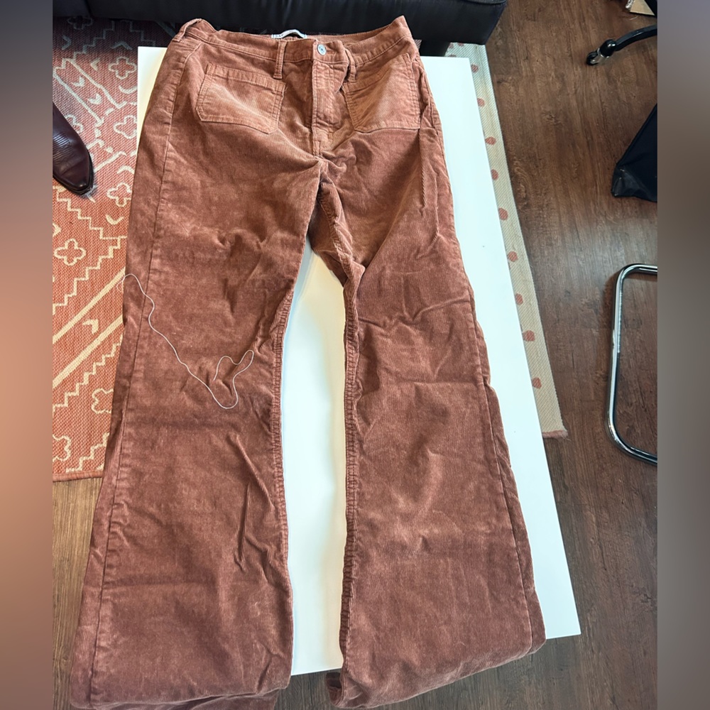 gap brown corduroy pants